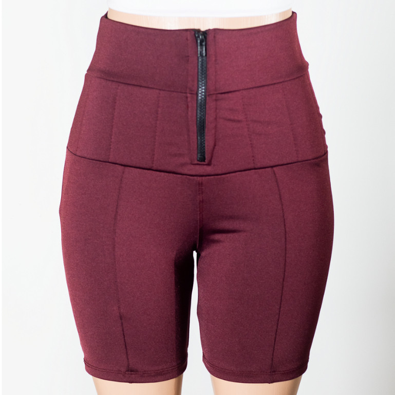 Short Lipo Power Feminino Emagrecedor Vinho