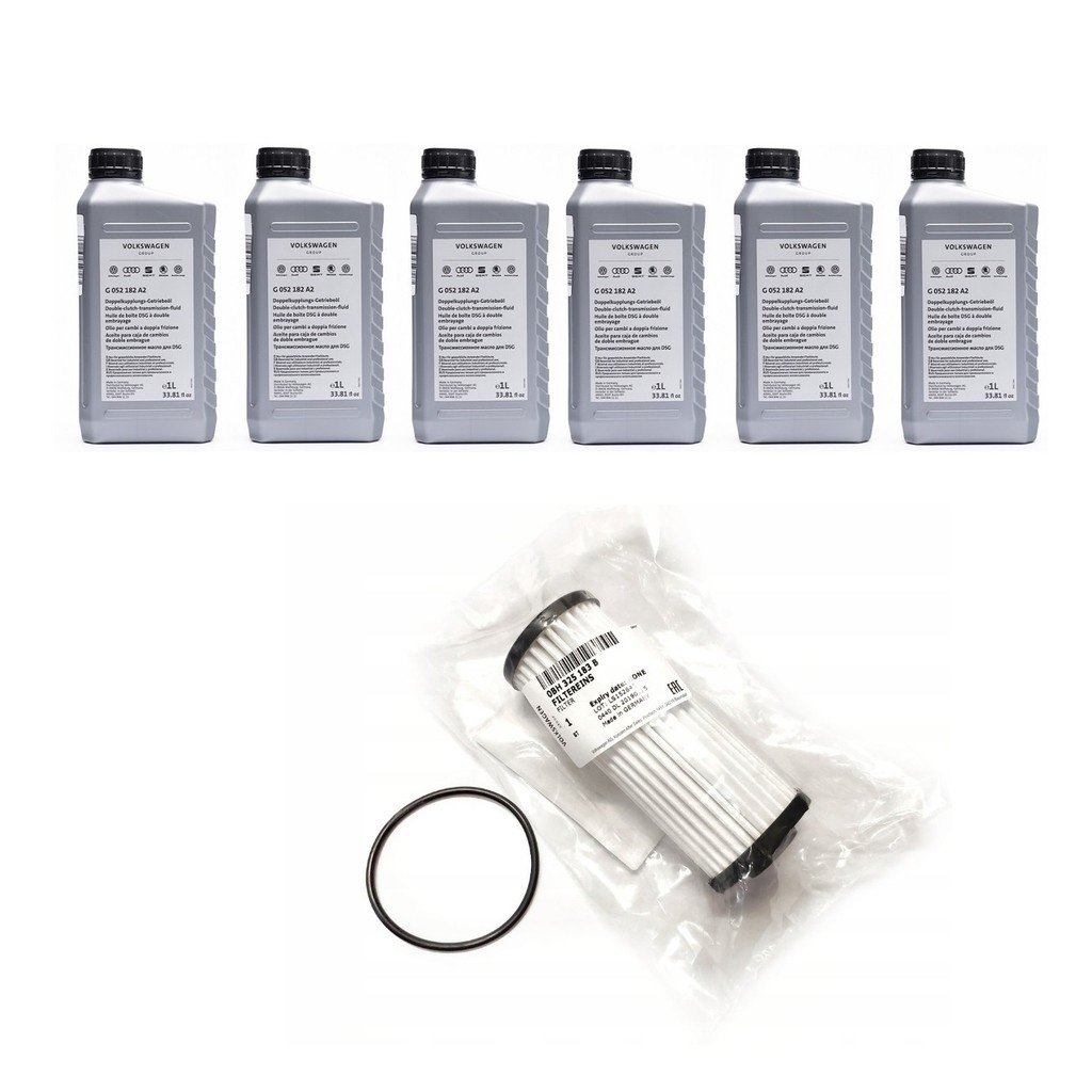 Kit 6L óleo e filtro DSG 7 DQ500 Audi Q3 2016 a 2018