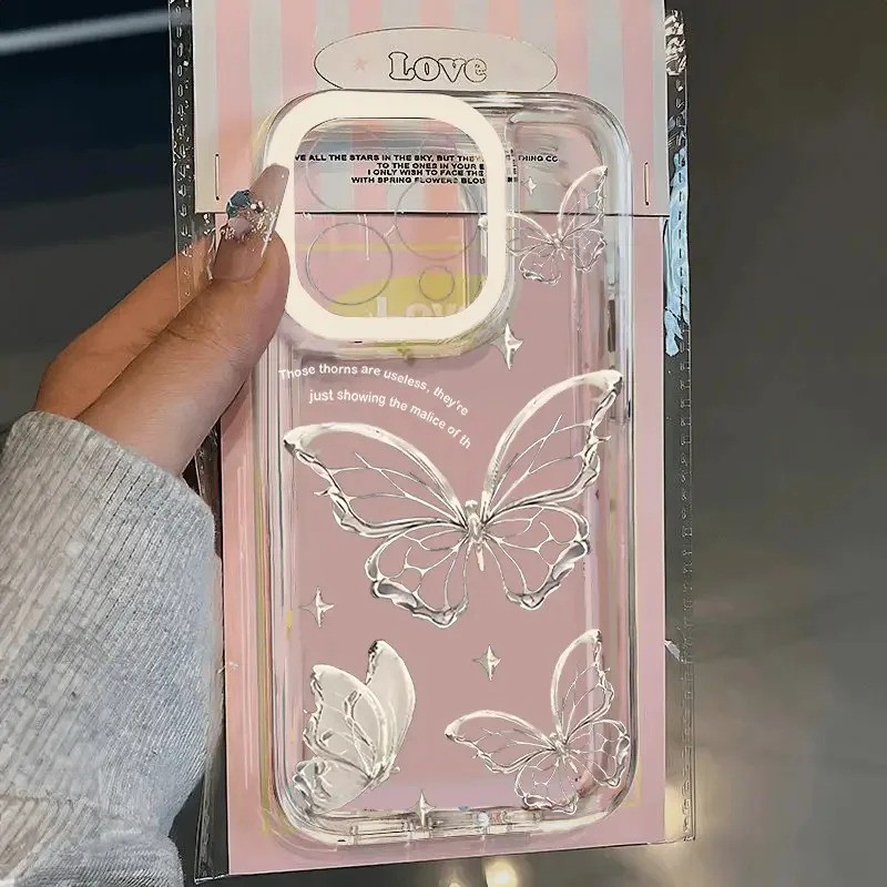 Caso Padrão De Design Borboleta Para Samsung A05 A15 A25 A35 A55 A06 A16 A36 A56 A26 A23 A14 A34 A54 A13 Capa Macia em Oferta na Shopee