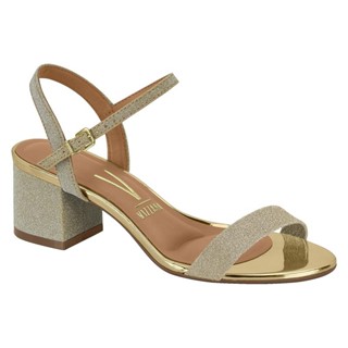 Sandalia Feminina Conforto Casual Salto Grosso Vizzano em Oferta na Shopee