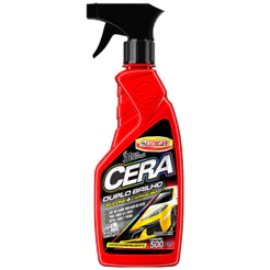 Cera Polidora Luxcar Duplo Brilho 500ml Limpa, Dá Brilho e Protege a Superfície do Veículo