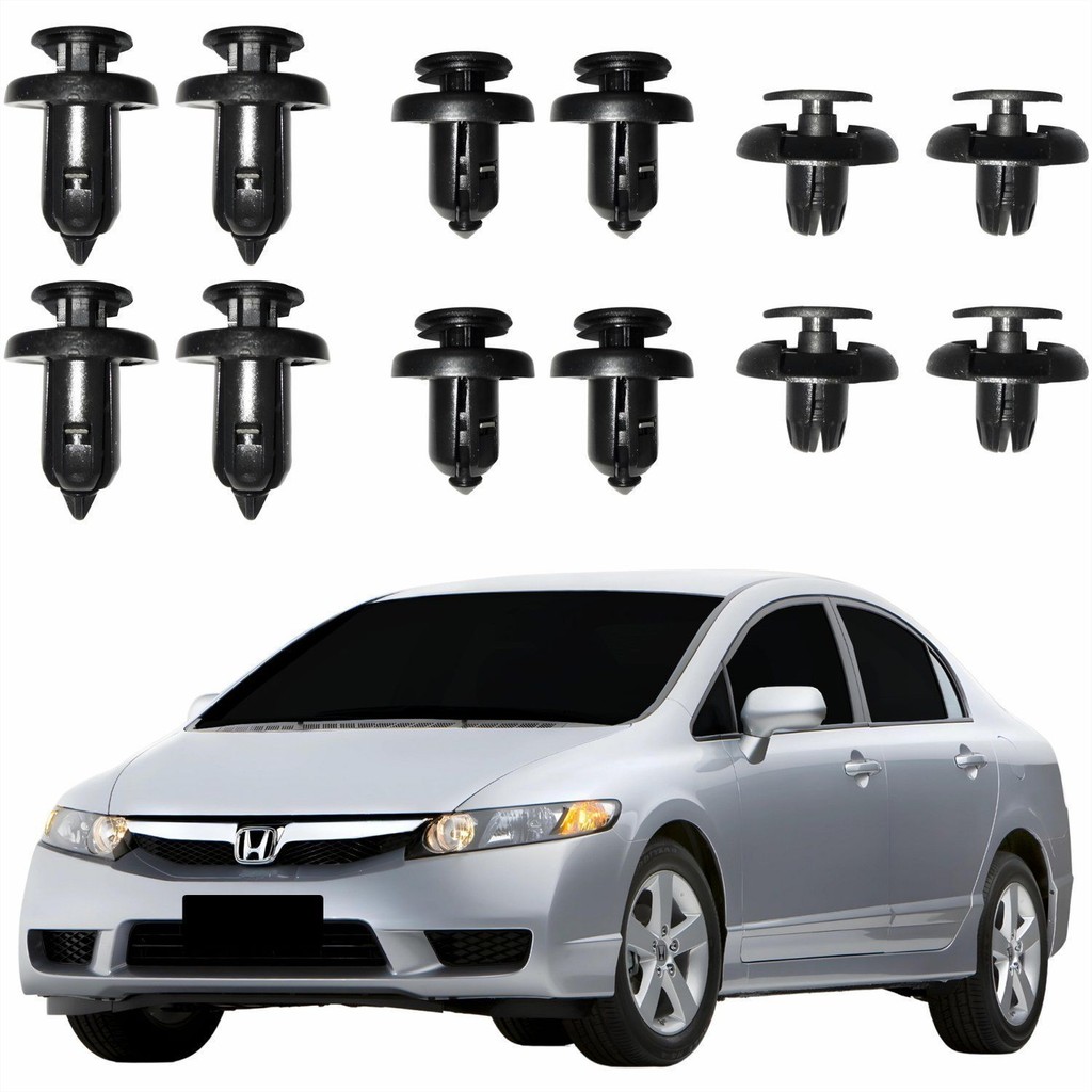 Kit Presilhas Defletor Parachoque Honda Civic 2007 2008 2009 2010 2011 Original