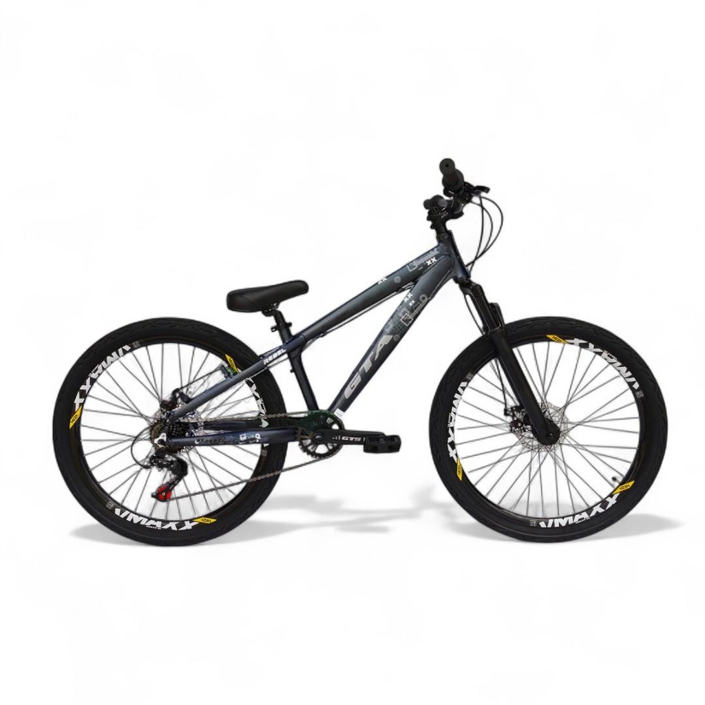 Bicicleta Aro 26 Gta Rebel Freeride 7v Single Freio A Disco Do Grau em Oferta na Shopee