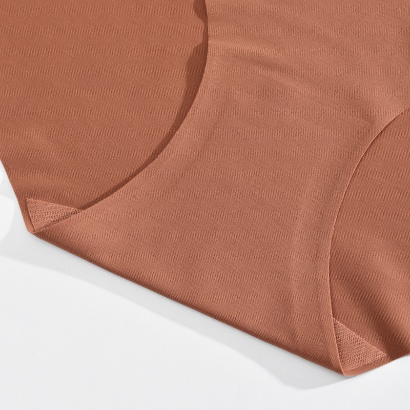 Detalhes do FINETOO Calcinha De Cintura Alta Para Mulheres , Cuecas Confortáveis De Seda Gelada , Cor Sólida , Roupa Íntima Respiráv