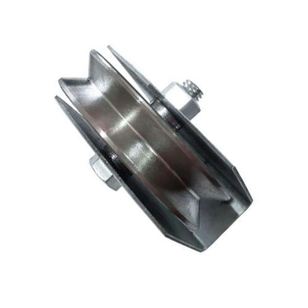 Roldana Ferro Maciça 100mm (4") para Cantoneira - Caixa Fechada - Ferrosul