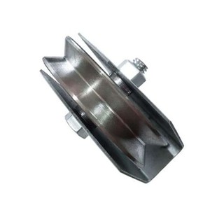 Roldana Ferro Maciça 100mm (4") para Cantoneira - Caixa Fechada - Ferrosul