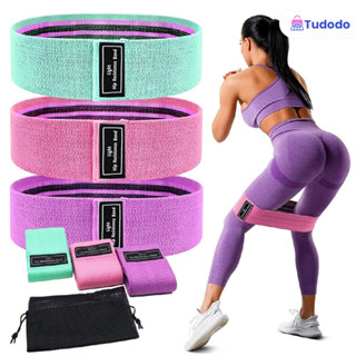 kit 3 Faixas Elástica de Resistência para yoga Pilates Treino Academia em Oferta na Shopee