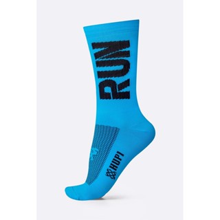 Meia para Corrida HUPI Run 1 Par, Cor: Azul, Tamanho 36-42 em Oferta na Shopee