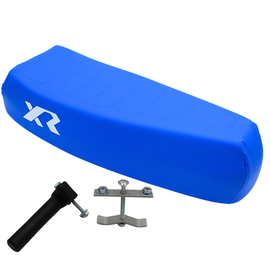 Banco Mobilete Bikelete Caloi Xr + Presilha Azul