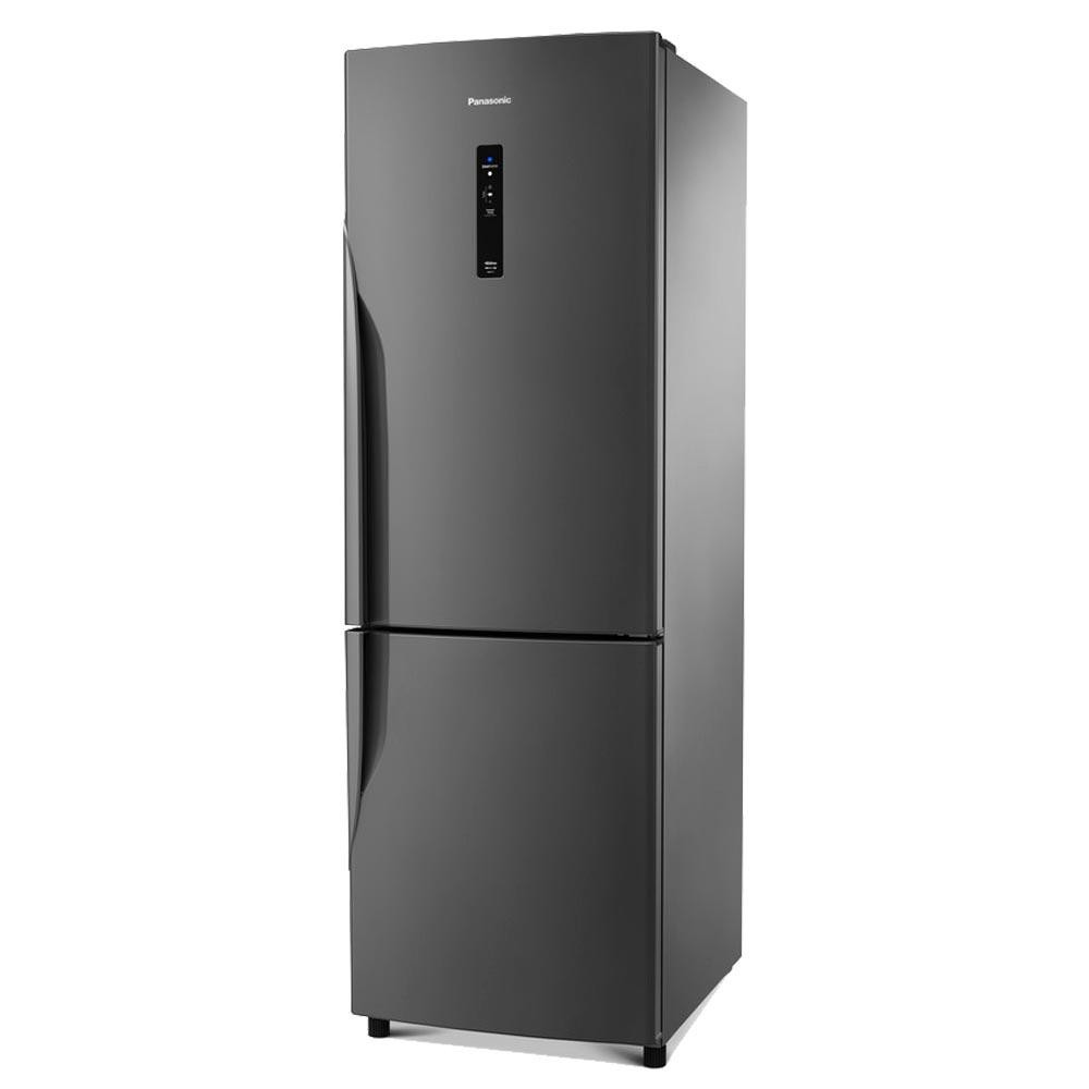 Detalhes do Refrigerador Panasonic de 02 Portas Frost Free com 397 Litros Titânio - NR-BB41PV1T