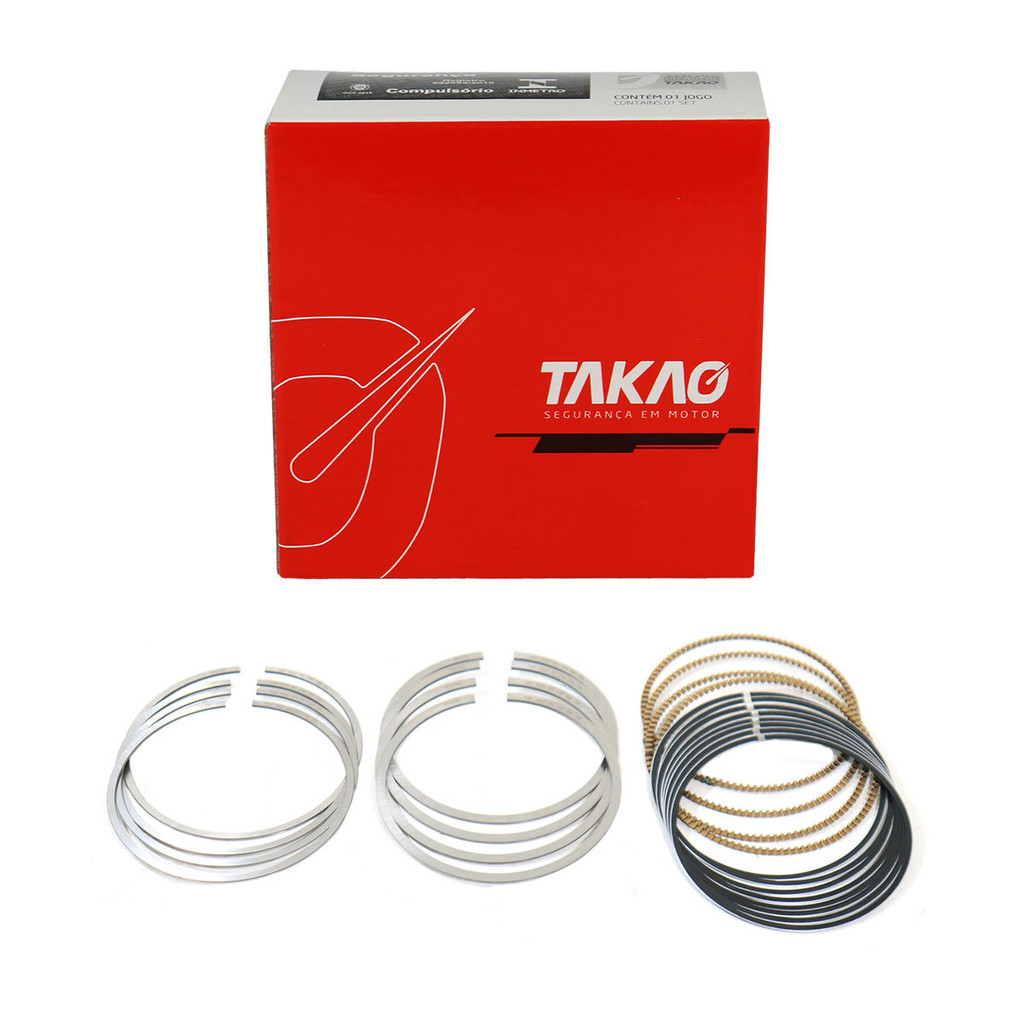Jogo Aneis Motor Medida 050 Para Santana Saveiro 1.6 1.8 MI em Oferta na Shopee