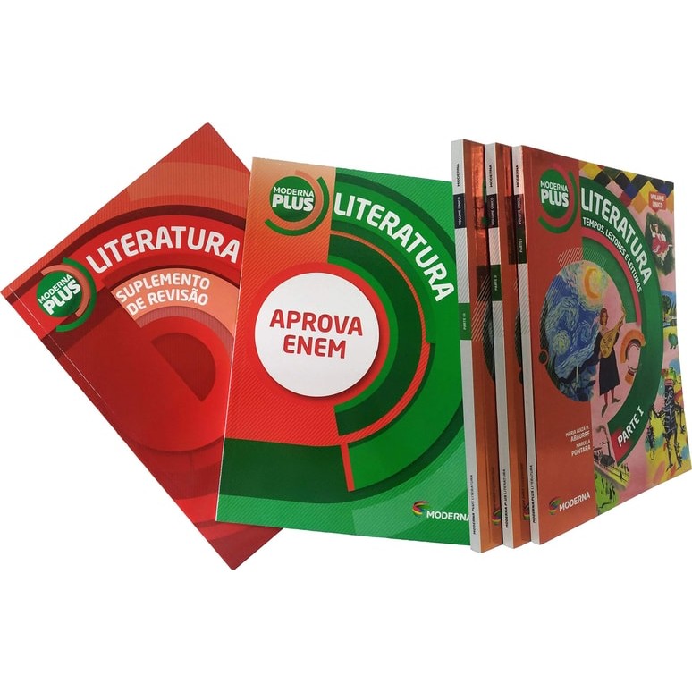 Moderna Plus. literatura Tempos, Leitores E Leituras volume unico(completo). de Maria luiza m abaurre e outros 7436902