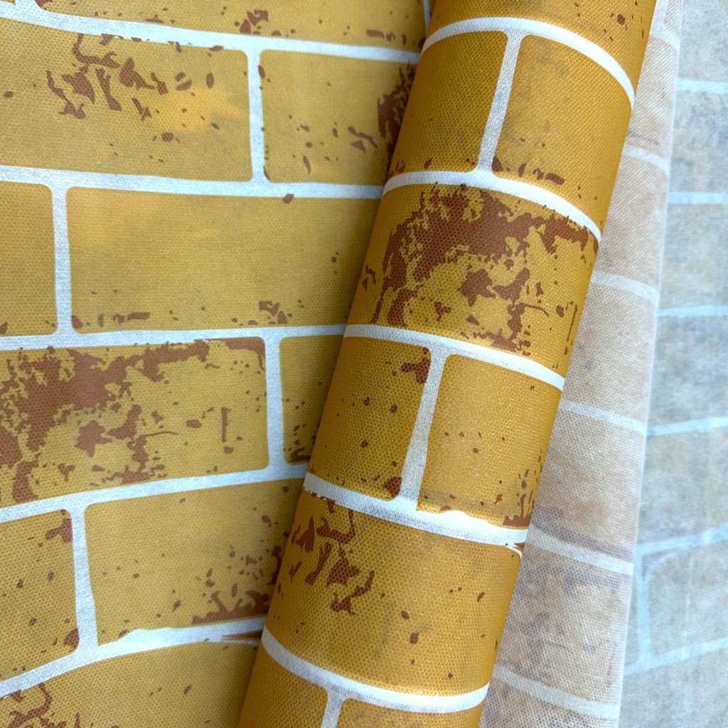 Tnt Estampado Tijolinho 1m x 140m em Oferta na Shopee