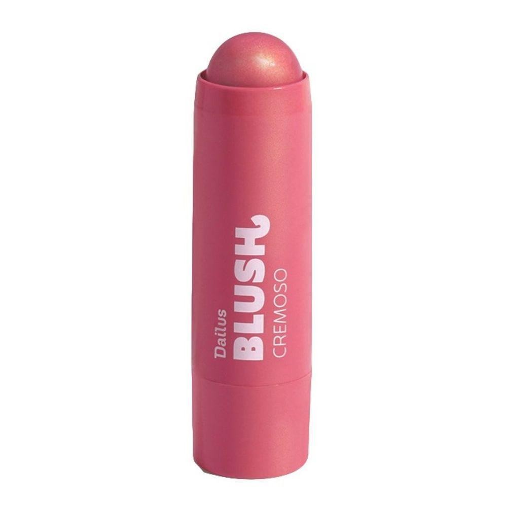 Blush Cremoso Stick Dailus 4g Rose Gold em Oferta na Shopee