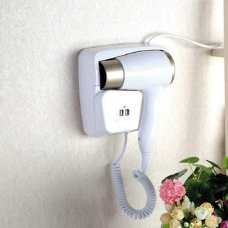 Secador de Cabelo Hotel Profissional Fixado Na Parede Banheiro de Hotel 1200W PRONTA ENTR…