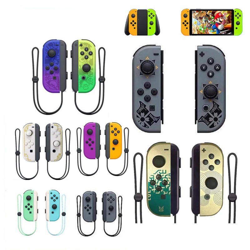 Gamepad Controle Para Nintendo SWITCH  L/r JOYPAD Gamepad Switch ROXOVERDE ZELDA/DOURADO PIKACHU/PRETO ESCARLETE/VIOLETA em Oferta na Shopee