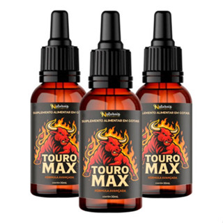 Kit 3 Touro Max Original 30ml - Loja Oficial - Envio Hoje em Oferta na Shopee