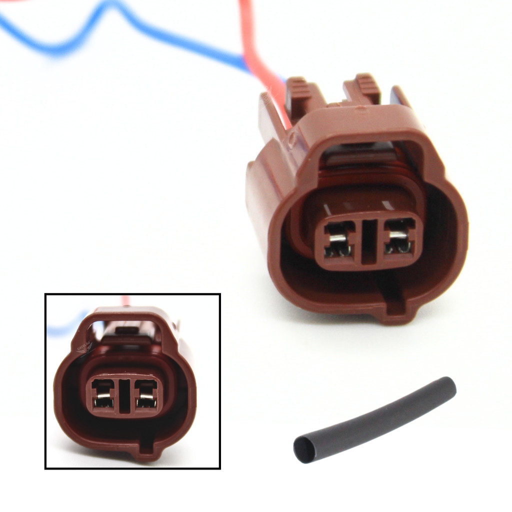 Conector 2 Vias Bobina Ignição Válvula Solenoide Turbina Pajero L200 Outdoor 2.5 8v 1997 A 2024