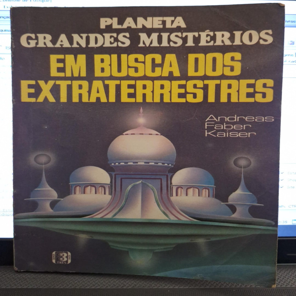 Em Busca dos  Extraterrestres autor Andreas Faber Kaiser