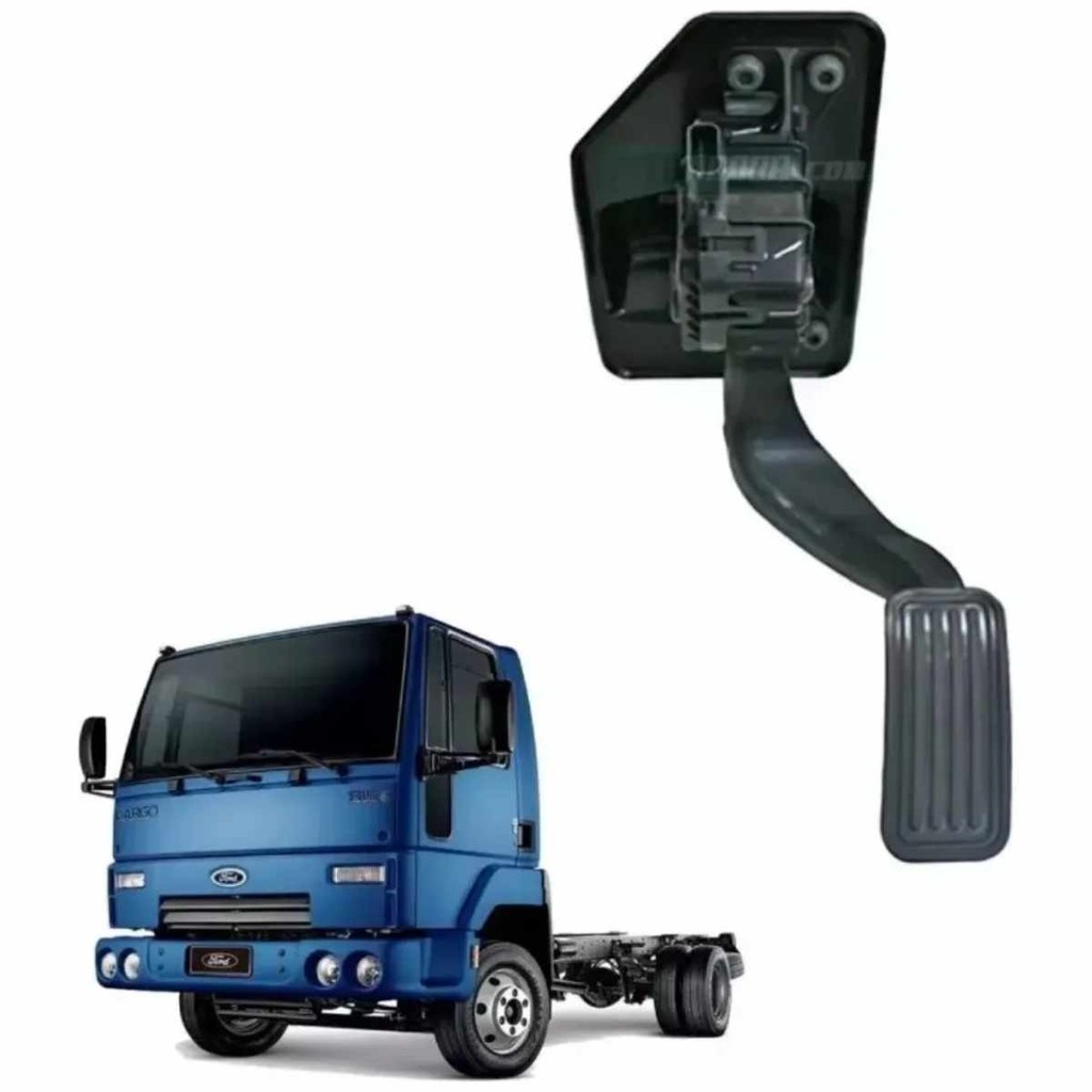 Pedal Acelerador Eletronico Ford Cargo 2010 Á 2011 Original - 6C459G883AA