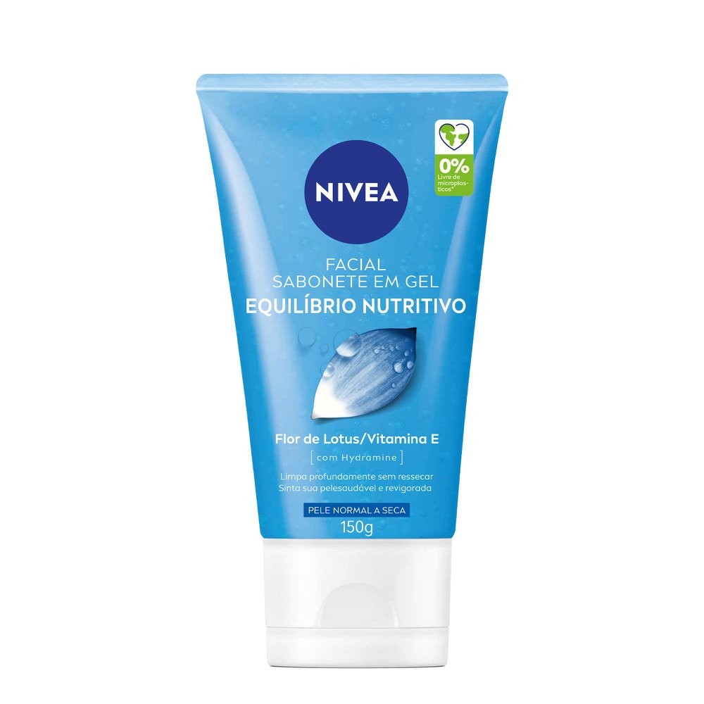 Sabonete em Gel Facial Nivea Equilíbrio Nutritivo 150ml - Beauty
