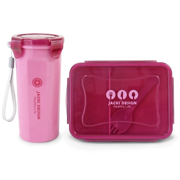 Kit de Marmita e Garrafa Elementos Jacki Design