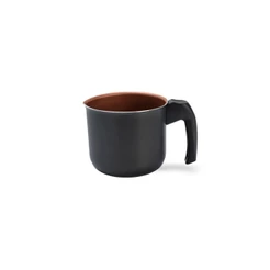 Fervedor Leiteira Panela 1,25L Revestimento Pro-flon Antiaderente Cinza Range Linha Topázio Brinox