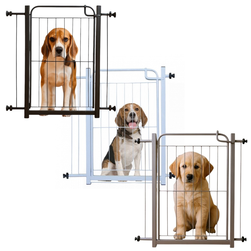 Portão Pet Segurança Pet Grade Proteção 80cm Cães 1 Un