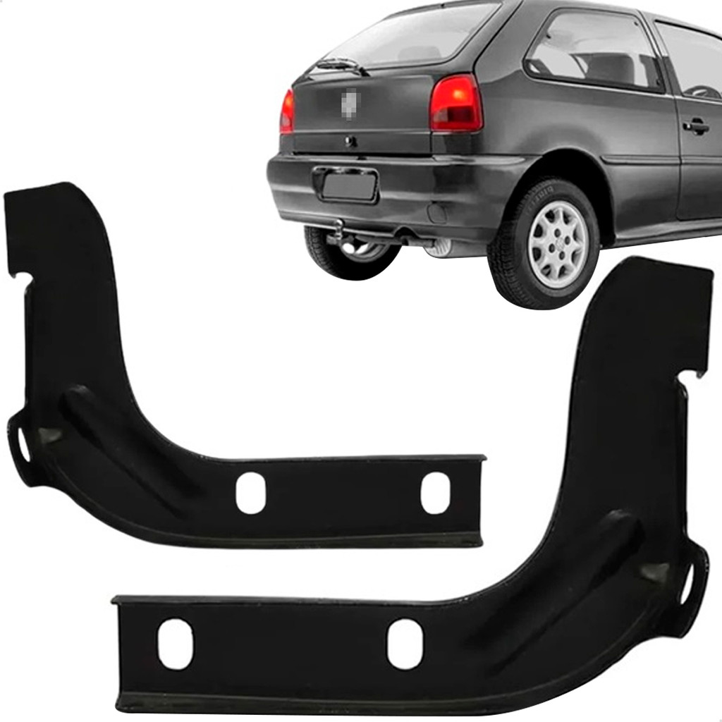 Par Suporte Parachoque Traseiro Gol G2 95 96 97 98 99