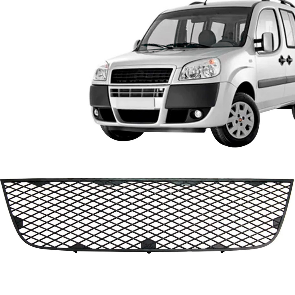 Grade Parachoque Dianteiro Doblo 2010 2011 2012 2013 2014 2015 2016 2017 2018 2019 2020 2021 Central em Oferta na Shopee