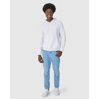 Calça Masculina Skinny Com Puídos Em Flex Jeans em Oferta na Shopee