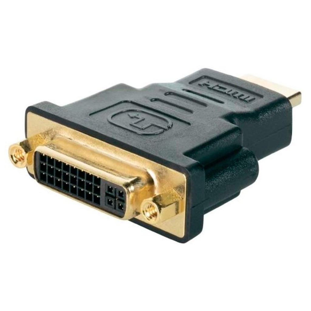 Adaptador Conversor HDMI para DVI-I - Dual Link - 24+5 Pinos (HDMI M X DVI-I F) em Oferta na Shopee