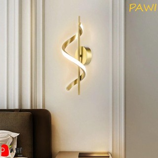 Lâmpada De Parede LED PAWI , Arandela De Cabeceira Em Espiral Moderna , Corredor De Lâmpadas Nórdicas De Estilo Industri em Oferta na Shopee