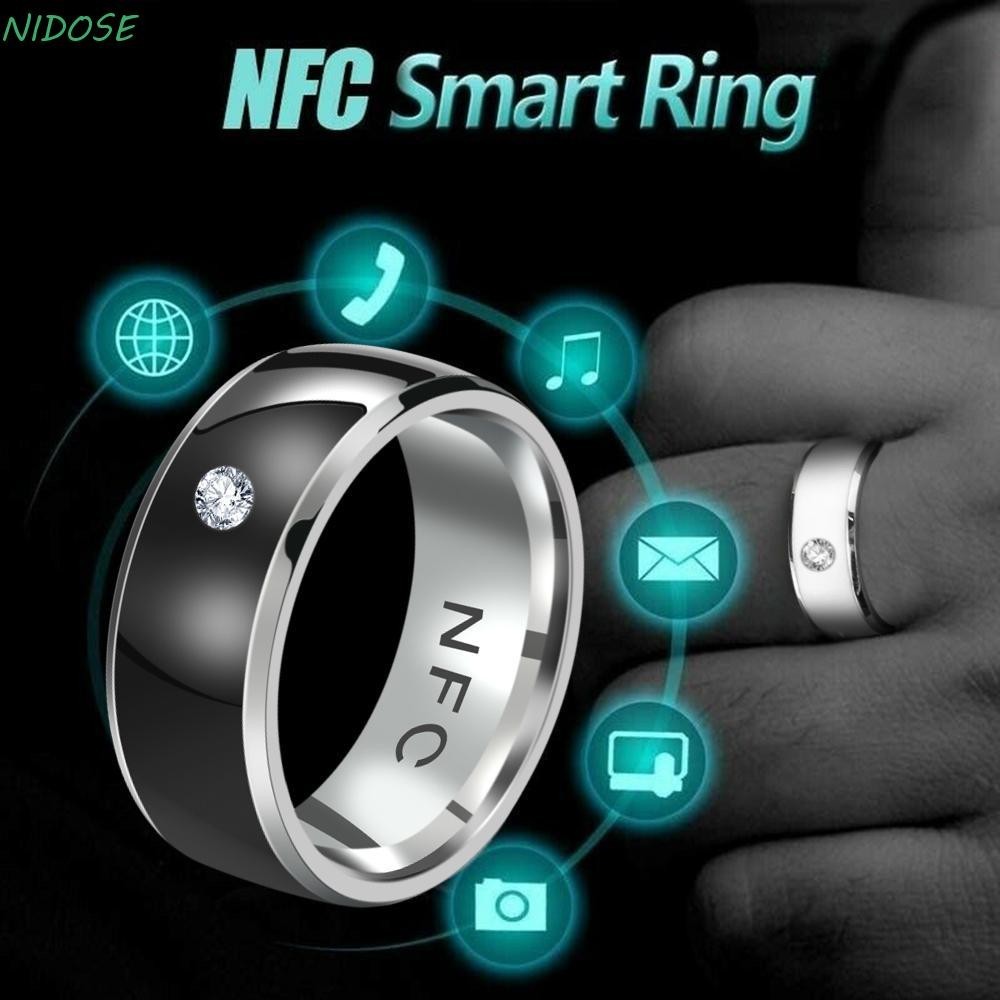 NIDOSE NFC Finger Ring Tecnologia De Equipamento Telefônico Android Smart