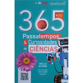 LIVRO FÍSICO - 365 PASSATEMPOS & CURIOSIDADES DE CIÊNCIAS em Oferta na Shopee