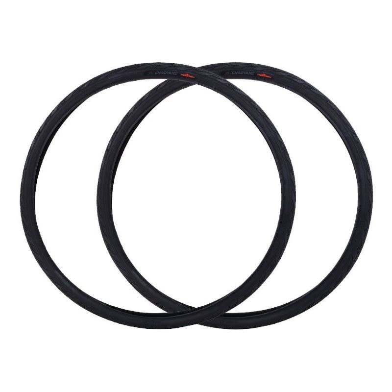 Par de Pneus Aro 700 Bicicleta Speed Chaoyang Trekking III 700 x 32mm Serve em Aro 29