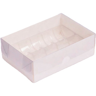 Caixa para 10 Macarons com Berço - Branca - 15x10,5x5cm - 5 unidades - Rizzo em Oferta na Shopee