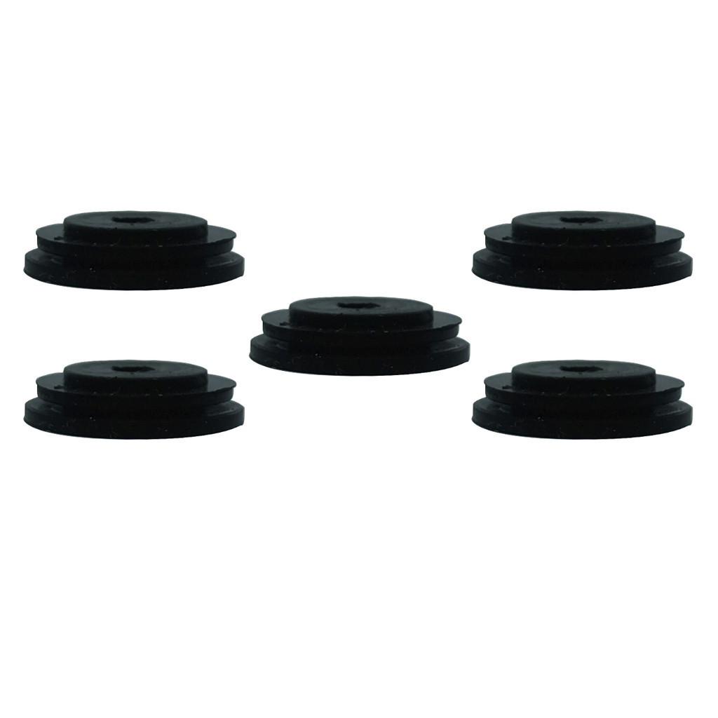 Kit 5 Anel de Vedação Borracha Fogão Cooktop Fischer 5 Bocas Infinity Mesa Inox 23678 Original