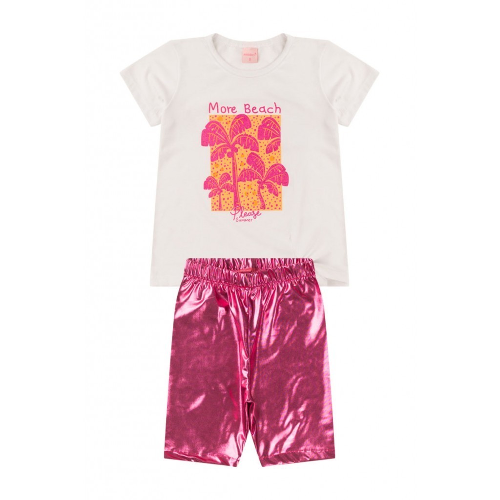 Conjunto Infantil Feminino Mais Praia - Baby & Kids Fashion