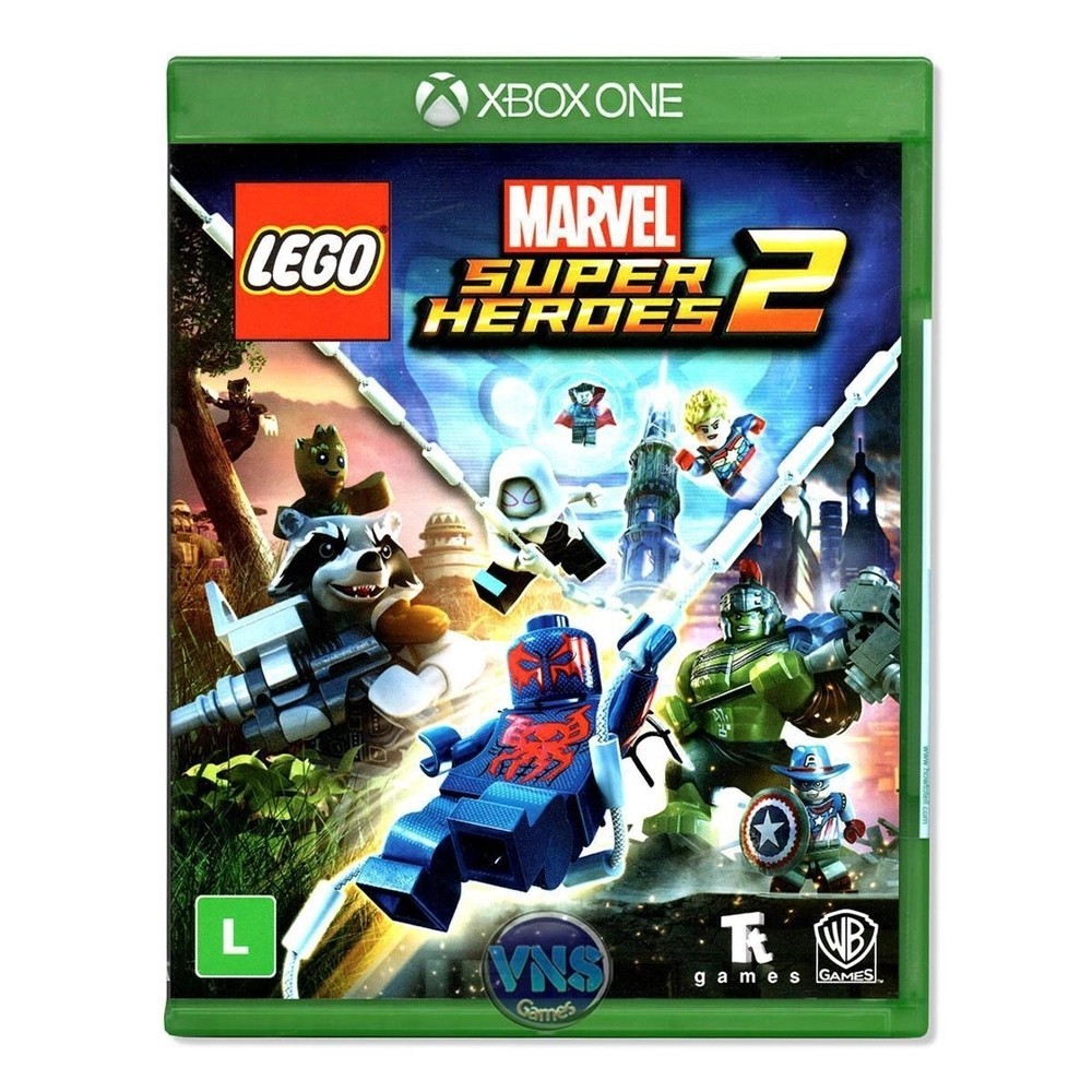 Jogo Lego Marvel Super Heroes 2 Xbox One Midia Fisica
