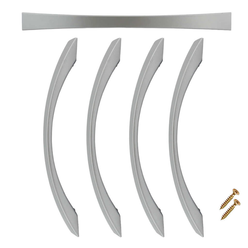 5 PUXADOR RIAD ALUMÍNIO FOSCO MÓVEIS GAVETAS PORTAS 160MM em Oferta na Shopee