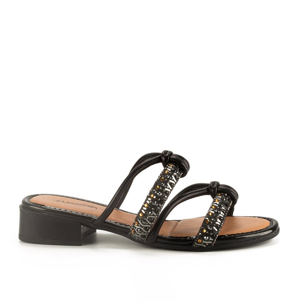 Tamanco Mississipi de Salto Bloco MC032 - Women Shoes