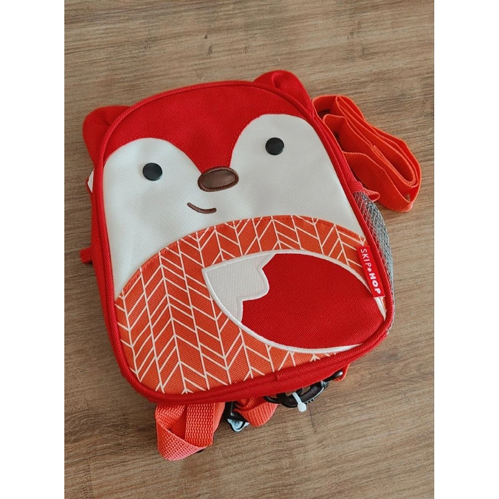 MINI MOCHILA COM GUIA SKIP HOP RAPOSA