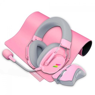 Combo Gamer SuperFrame Magnus 3 Em 1, Headset, Mouse e Mousepad, Pink em Oferta na Shopee