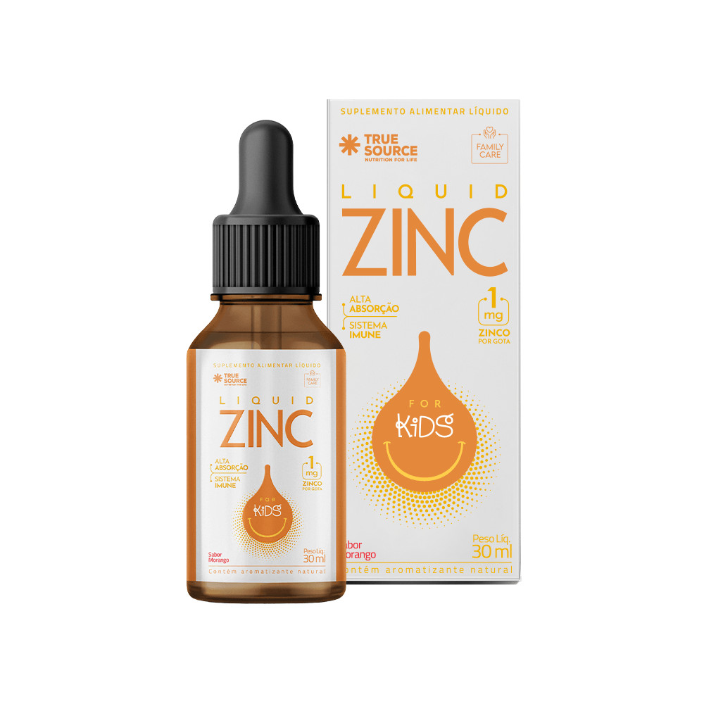 Zinc Líquido 30ml True Source em Oferta na Shopee