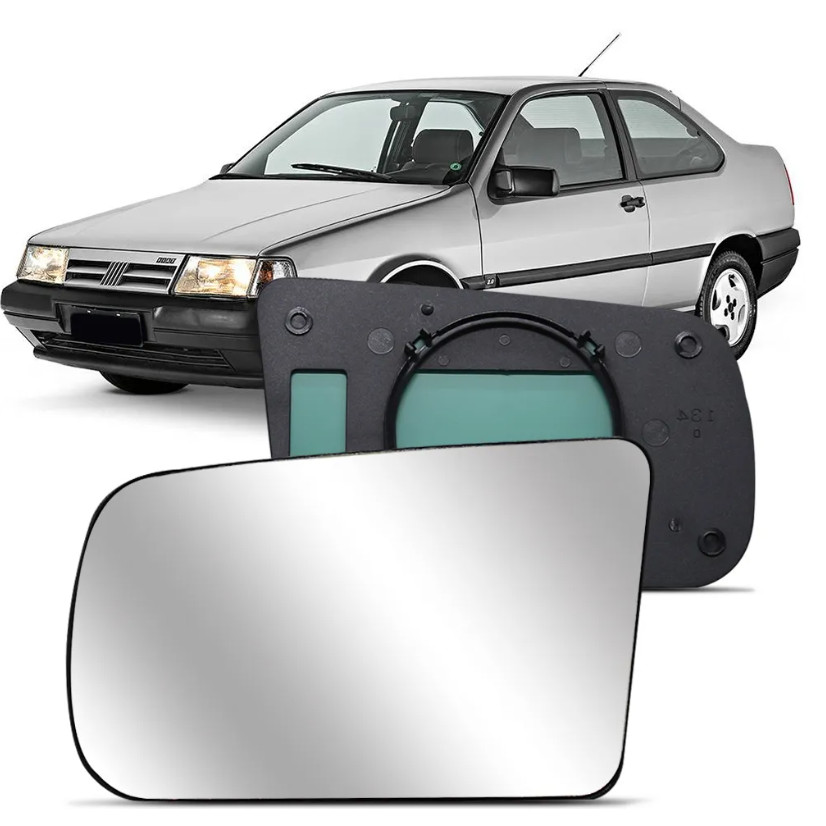 Lente Espelho Retrovisor Tempra 92 93 94 95 Á 99 Elétrico