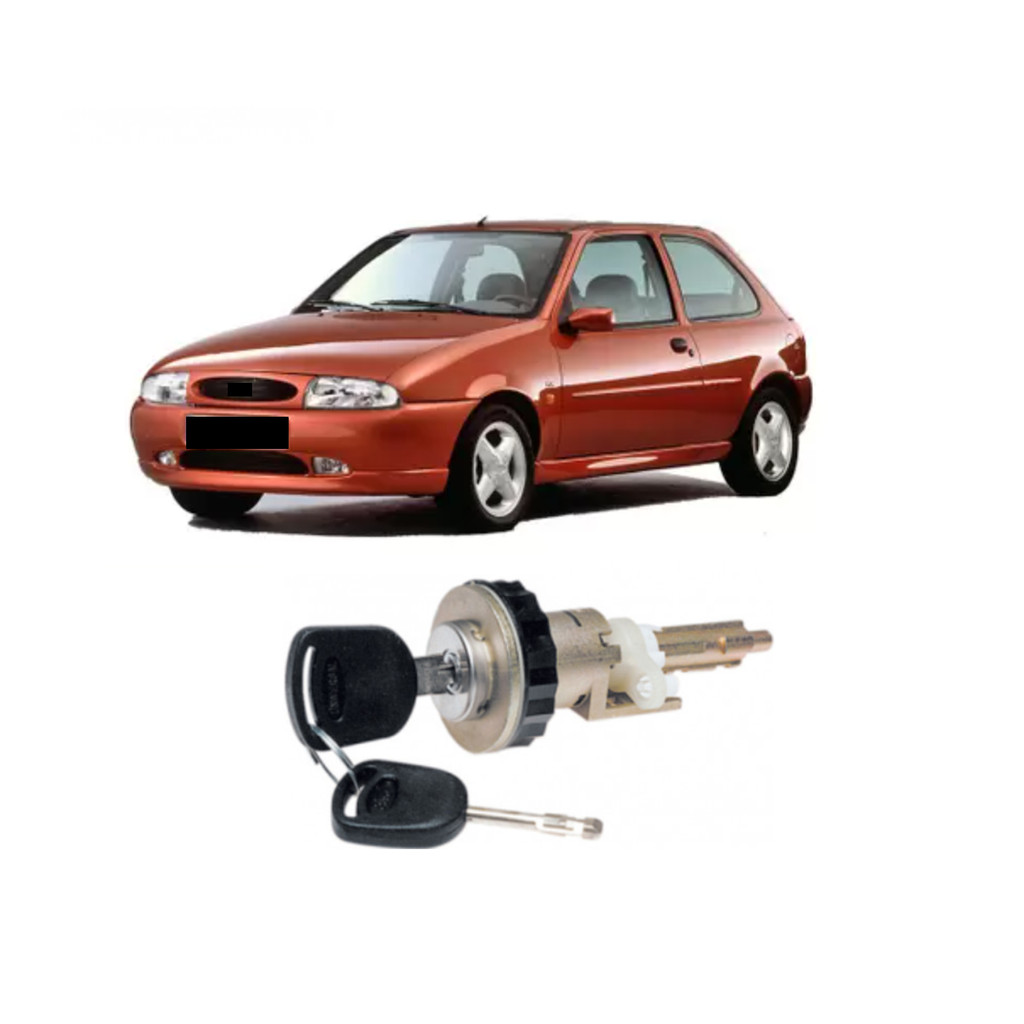 Cilindro Porta Malas Fiesta Hatch Street 96 2002 em Oferta na Shopee