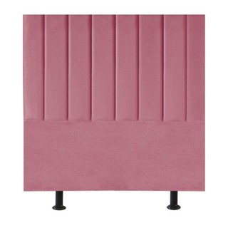 Cabeceira Estofada Cama Box Solteiro 90 Cm Maisa Suede Rosa em Oferta na Shopee