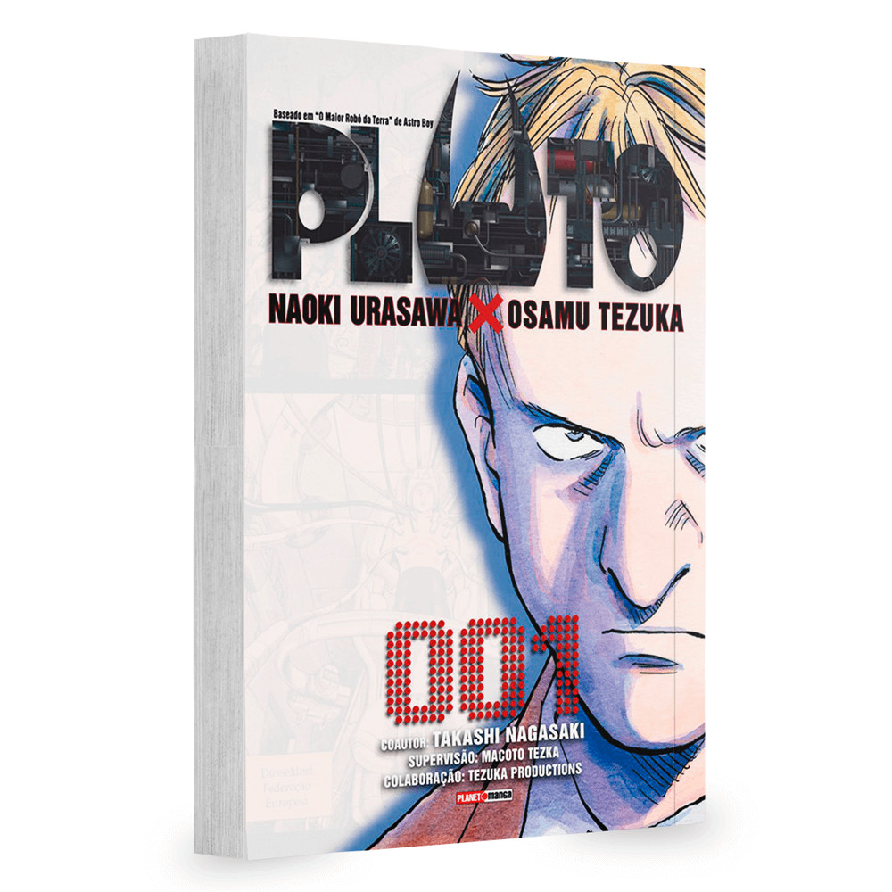 Mangá - Pluto: Edição De Luxo 01 - Novo/Lacrado