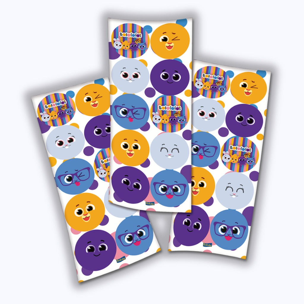 30~150  ADESIVO FESTA BOLOFOFOS REDONDO FESTCOLOR em Oferta na Shopee